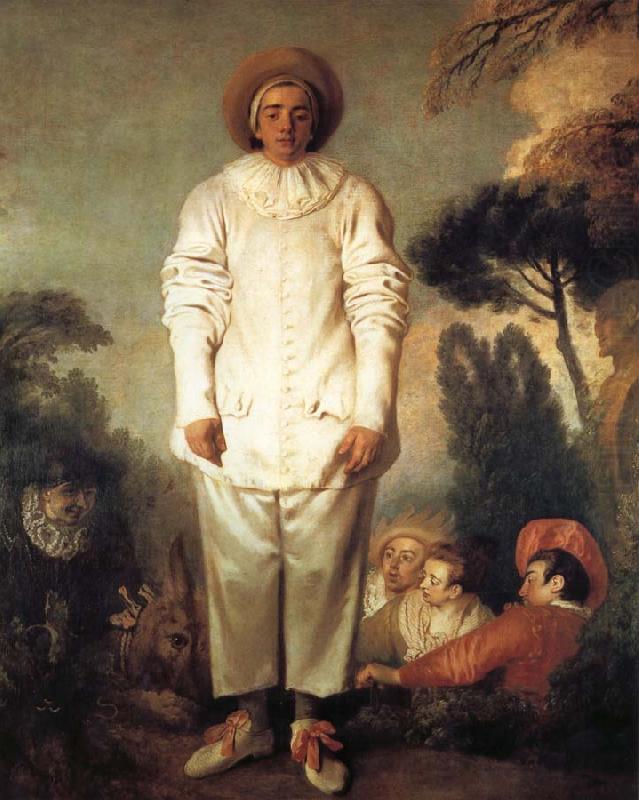 Pierrot, Jean-Antoine Watteau